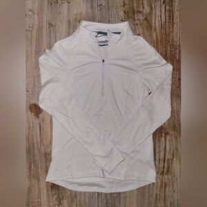 Avalanche Blue/White Long-Sleeve Quarter-Zip